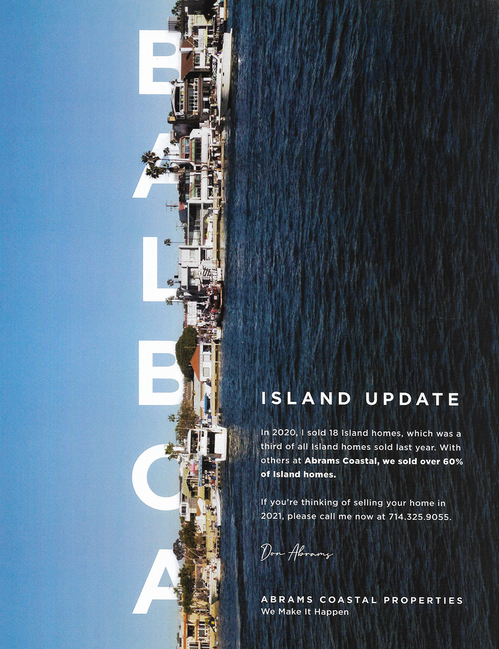 Balboa Island Mailer